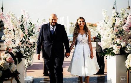 بالصور.. حفل زفاف ميار الغيطي بالجونة