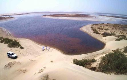 بحيرات السعودية-الصورة من موقع واس