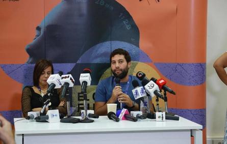 المؤتمر الصحفي لصناع فيلم ريش - الصورة من حساب مهرجان الجونة