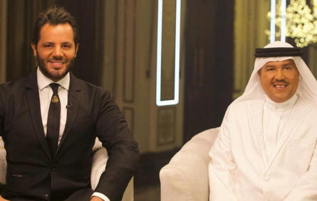 MBC1  تستضيف محمد عبده في برنامج "جلسة عمر" مع نيشان - الصورة من المكتب الإعلامي للـMBC