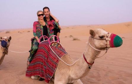 باريس هيلتون وزوجها كارتر ريوم في دبي - الصورة من حسابها في إنستغرام
