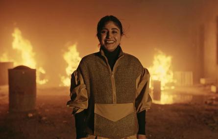 شجون الهاجري في مشهد من مسلسل بيبي على الـmbc1 في رمضان القادم - الصورة من المسؤول الإعلامي لمجموعة الـmbc