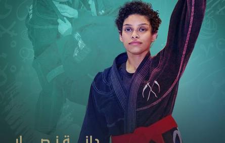 دانة نصار - الصورة من الحساب الرسمي للجنة الأولمبية والبارالمبية السعودية على تويتر