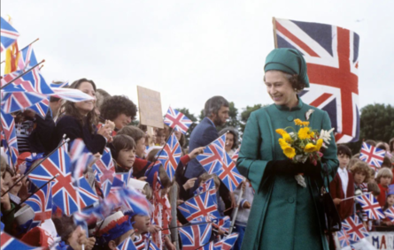 الملكة اليزابيث عام 1978