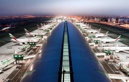 مطار دبي. الصورة من "وام"