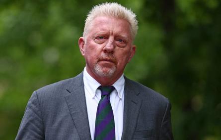 In this file photo taken on April 29, 2022 Former tennis player Boris Becker arrives at Southwark Crown Court in London. Adrian DENNIS / AFP