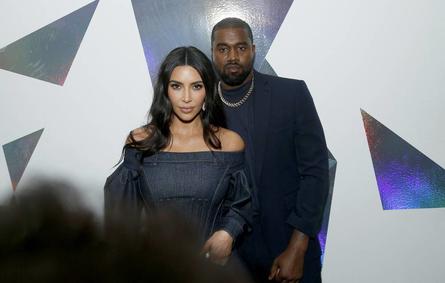 Kim Kardashian and Kanye West on November 06, 2019 in New York City. Lars Niki/Getty Images for WSJ. Magazine Innovators Awards /AFP Lars Niki / GETTY IMAGES NORTH AMERICA / Getty Images via AFP