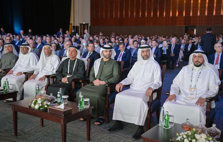 افتتاح مؤتمر الاتحاد العالمي لجمعيات الأنف والأذن والحنجرة والرأس والعنق في دبي. الصورة من مكتب دبي الإعلامي