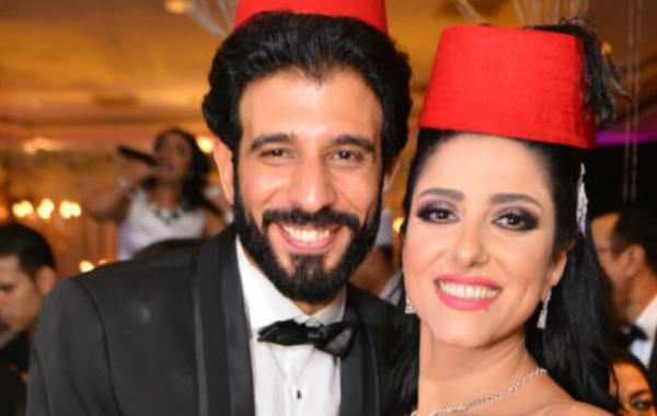 بالفيديو والصور: حنان مطاوع تتزوج المخرج المسرحي أمير اليماني