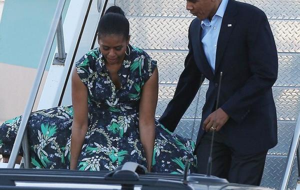 ميشيل أوباما تثير إعجاب زوجها بهذا التصرّف