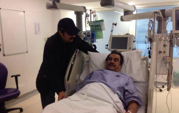 عبدالحسين عبد الرضا يجري عمليتين جراحيتين في لندن