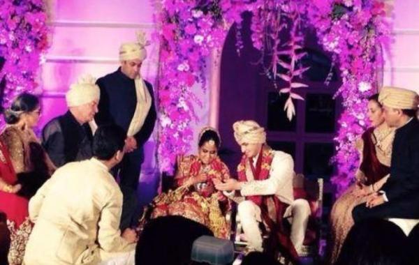 شقيقة سلمان خان تدخل القفص الذهبي في زفافٍ أسطوري