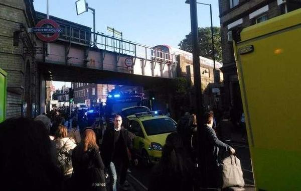 لندن تستفيق على إنفجار في أحد خطوط مترو الأنفاق