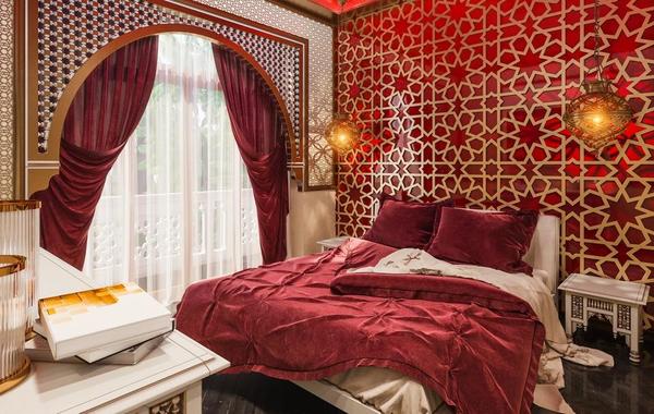 صور: غرف نوم كلاسيك بلمسات مغربية