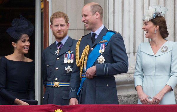 حفل عشاء ملكي يجمع الثنائيين الملكيين في لندن