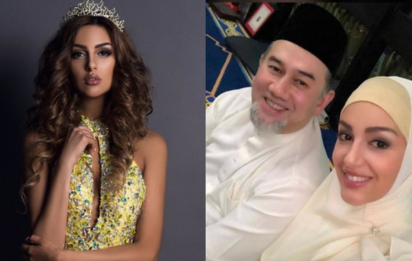 بعد الطلاق.. ملكة جمال روسية تتحدى ملك ماليزيا السابق باختبار غريب
