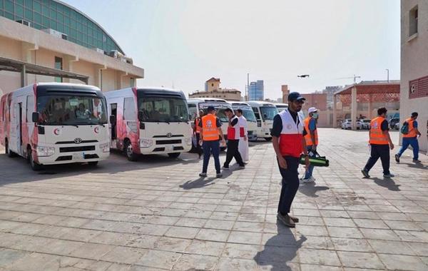 1600 متطوع ومتطوعة للهلال الأحمر السعودي يسخرون جهودهم لخدمة الحجاج