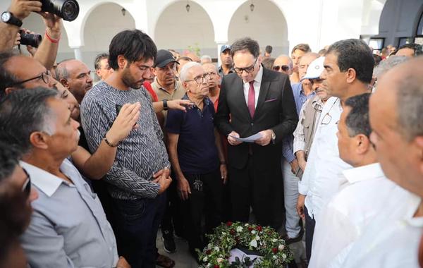  بالصور ....جنازة المخرج التونسي شوقي الماجري