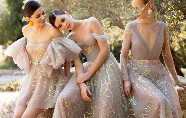 مجموعة فساتين خطوبة من تصميم جورج حبيقة لعروس 2020