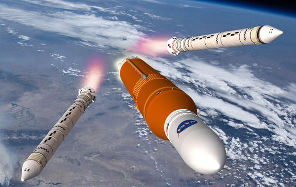 ناسا تكشف النقاب عن أقوى صاروخ تم بناؤه لنقل البشر إلى القمر