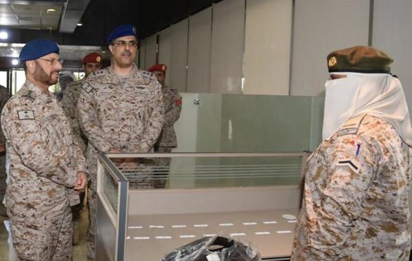 افتتاح أول قسم نسائي عسكري في القوات المسلحة السعودية
