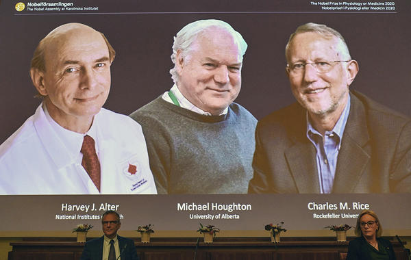 شخصيات حصلت على جوائز نوبل في عام 2020