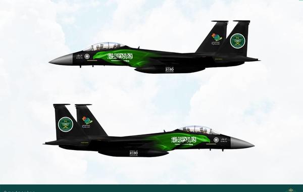 طائرات القوات الجوية الملكية السعودية التي ستشارك في الاحتفالات