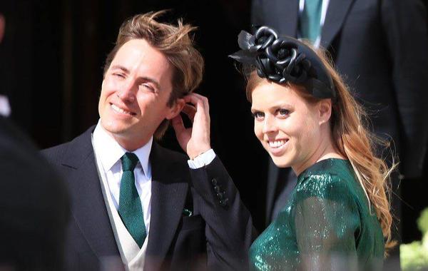 الأميرة بياتريس وزوجها- الصورة من موقع BBC