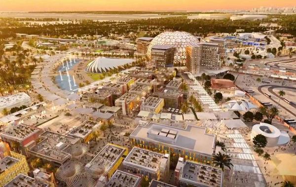صورة لمكان إقامة معرض إكسبو 2020 في دبي