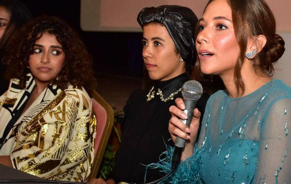 المخرجات السعويات الأربع لفيلم "بلوغ" - الصورة من المسؤول الإعلامي بمهرجان القاهرة السينمائي الدولي
