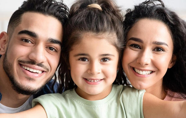 صورة لعائلة عربية