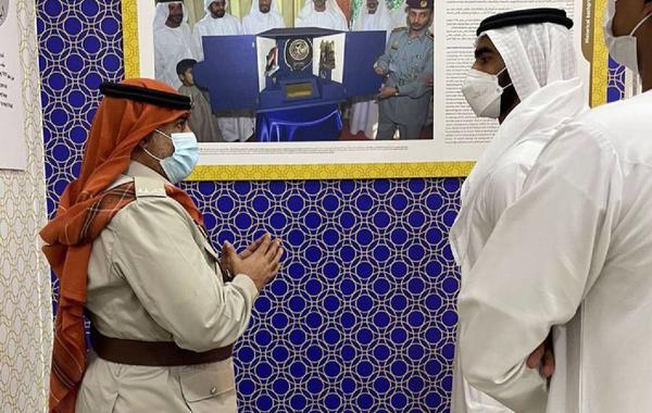 شرطة أبوظبي تشارك بمتحف مبارك بن محمد في مهرجان الشيخ زايد - الصورة من حساب شرطة أبوظبي على تويتر