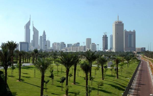 الحدائق والمساحات الخضراء تعزز مكانة دبي كأفضل مدينة للحياة والعمل. الصورة من "وام"