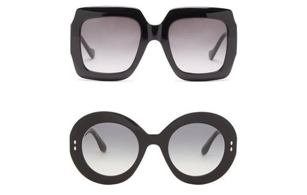 موديلات نظارات شمسية باللون الأسود
