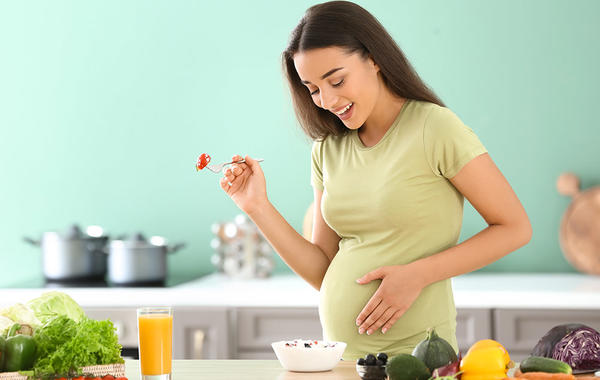 نظام غذائي لا يزيد الوزن أثناء الحمل