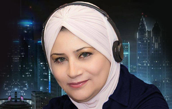 ليلى الحسينى الإعلامية الأشهر لدى الجالية العربية في الولايات المتحدة الأمريكية
