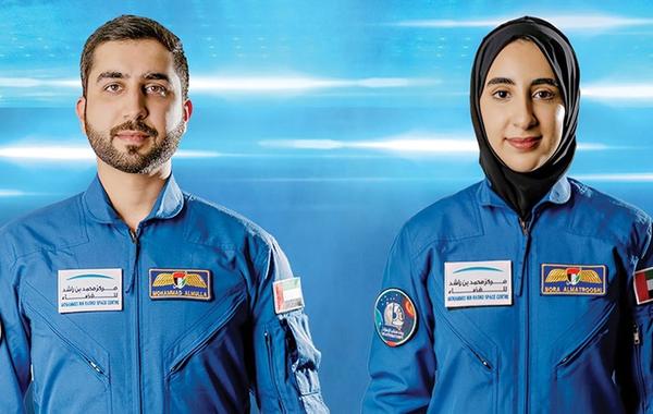 غداً.. أول ظهور لرائدي الفضاء الإماراتيين نورا المطروشي ومحمد الملا