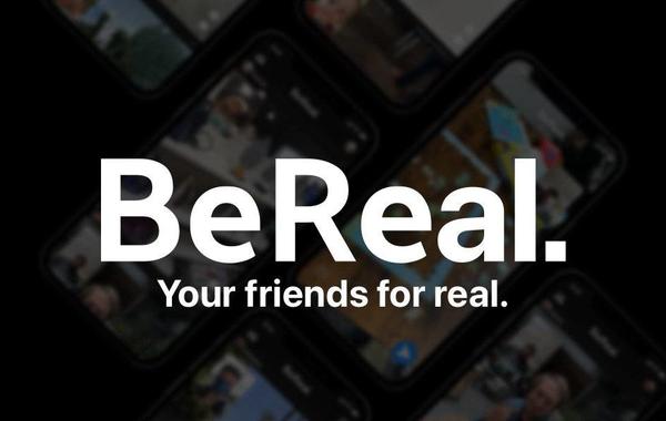 واجهة تطبيق BeReal - الصورة من الموقع الرسمي للتطبيق