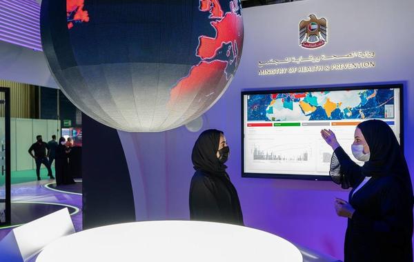 الصحة الإماراتية تطلق منصة إلكترونية لتعزيز أنظمة الترصد الوبائي. الصورة من "وام"