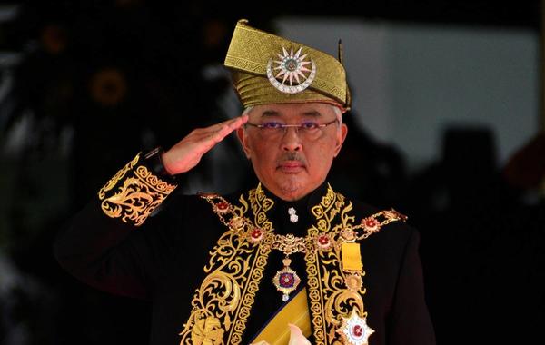 الملك عبد الله سلطان أحمد شاه- الصورة من موقع China Daily