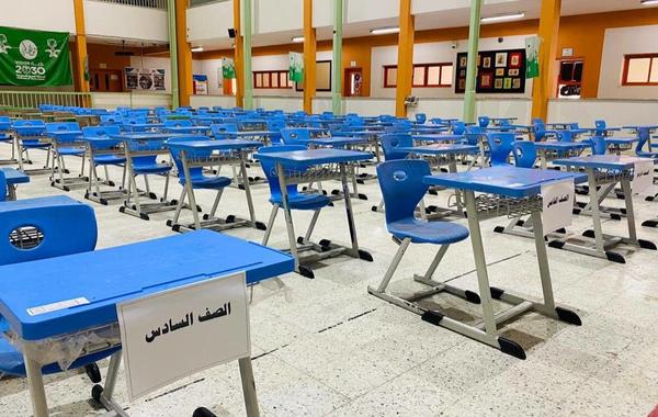 جاهزية المدارس لبدء الاختبارات النهائية التحريرية