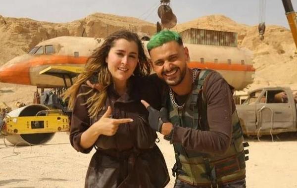 رامزجلال وعائشة بن أحمد - صورة من الصفحة الرسمية لرامز جلال على " انستغرام"