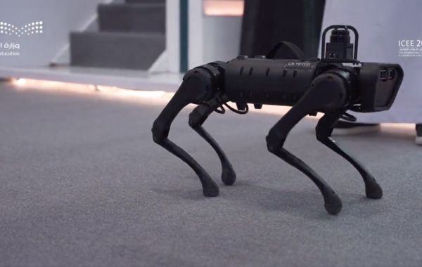 اكس لايف روبوت مطور بأيادي سعودية - الصورة من حساب المؤتمر والمعرض الدولي للتعليم