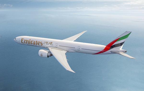 طيران الإمارات. الصورة من مكتب دبي الإعلامي