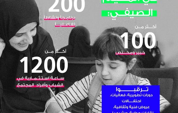 وزارة الثقافة والشباب الإماراتية تطلق فعاليات المخيم الصيفي 2022 الاثنين المقبل - الصورة من حساب الوزارة على تويتر