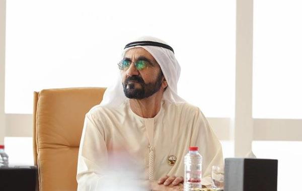 الشيخ محمد بن راشد آل مكتوم. الصورة من تويتر مكتب دبي الإعلامي