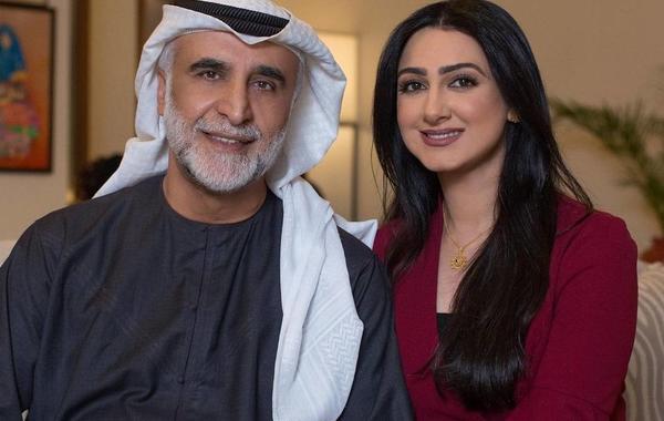 هيفاء حسين مع زوجها الفنان حبيب غلوم - صورة من صفحتها الرسمية على انستغرام
