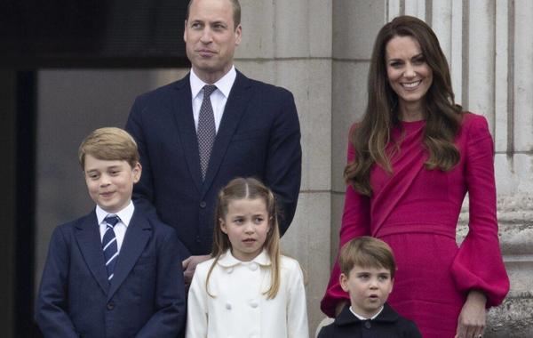 الأمير ويليام وكيت ميدلتون وابنائهما الثلاثة- الصورة من موقع Royal Central