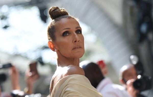 Canadian singer Celine Dion arrives for the Alexandre Vauthier Women's Fall-Winter 2019/2020 Haute Couture collection fashion show in Paris, on July 2, 2019. Lucas BARIOULET / AFP