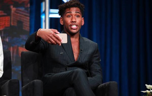 BEVERLY HILLS, CALIFORNIA - JULY 26: Brandon Mychal Smith of 'Four Weddings and a Funeral' speaks onstage during the Hulu segment of the Summer 2019 Television Critics Association Press Tour at The Beverly Hilton Hotel on July 26, 2019 in Beverly Hills, California. Rich Fury/Getty Images/AFPRich Fury / GETTY IMAGES NORTH AMERICA / Getty Images via AFP
